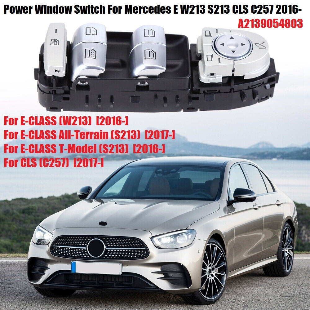Elektrischer Fensterheber Schalter Für Mercedes E-Klasse W213 & S-Klasse W222 | Fahrerseite Vorne