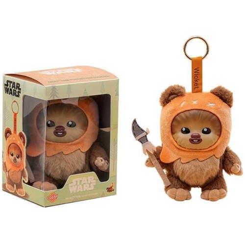 Hot Toys Cosbi Ewoks Wicket Plush Keychain Star Wars Celebration Japan 2025 New - Picture 3 of 3