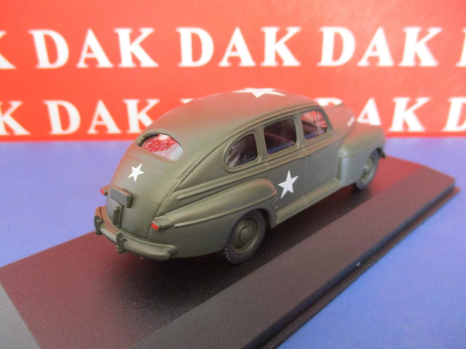 Die cast 1/43 Modellino Auto Ford Fordor Sedan US Army Staff Car USA 1943 - Immagine 3 di 4