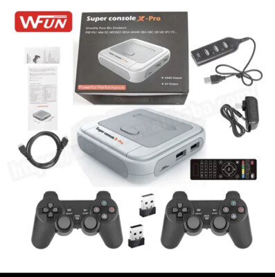 Super Console-X Pro 4K HDMI WiFi Retro HD Video Game Console Over