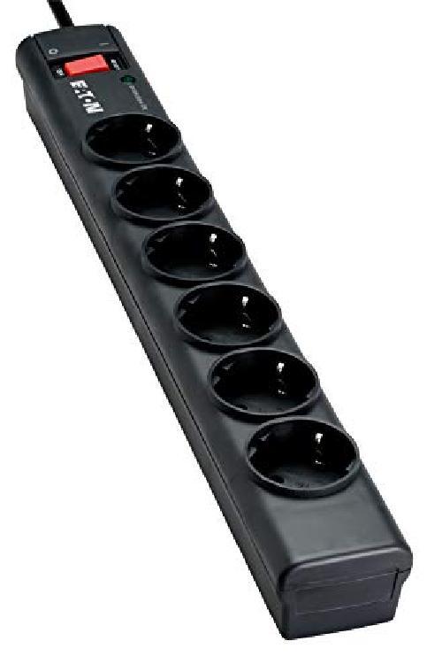 Eaton   Multipresa e parafulmine Eaton Protection Strip 6 FR PS6F, 6 prese franc