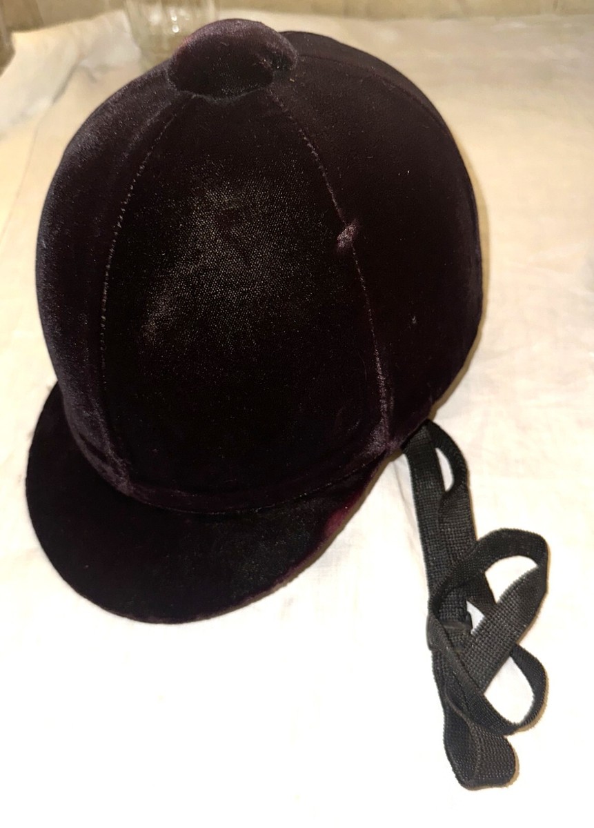 Vintage Equestrian Flexible Peak Hunt Riding Cap HAT with  display picture 2