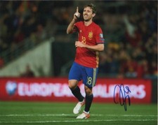 Spain Nacho Monreal Autographed Signed 8x10 Photo COA E