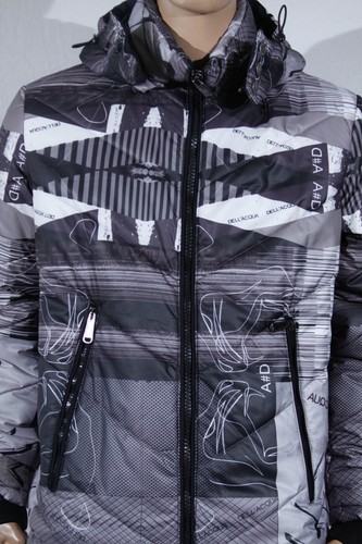 Alessandro Dell Acqua Men's polyester puffer US XL Made in Italy - Picture 3 of 13