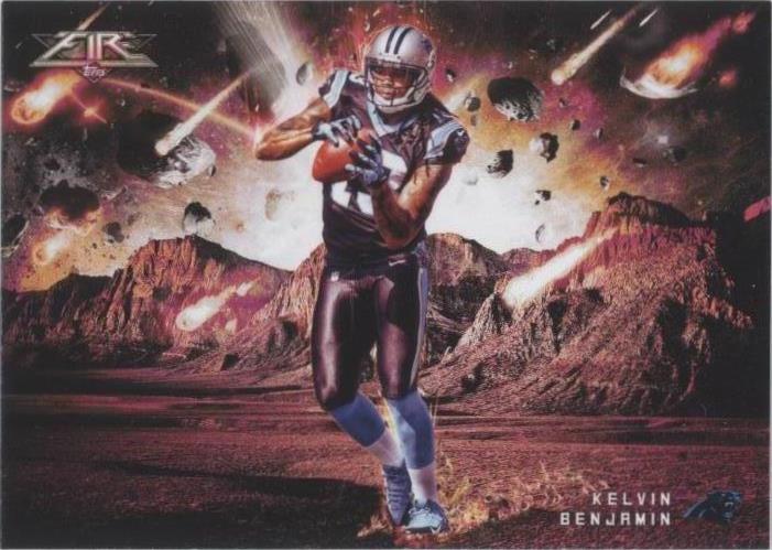 2014 Topps Fire Kelvin Benjamin #OOW-KB - 1 of 2