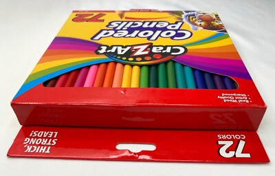 2014 Cra-Z-Art Colored Pencils Assorted Bright Vivid 72
