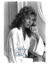 Jacqueline Bisset Autogramm signed 20x25 cm Bild s/w