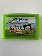 LeapFrog LEAPSTER EXPLORER Game Cartridge NIHAO KAI-LAN SUPER HAPPY DAY