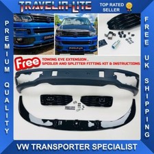 Transporter T 5.1 Sportline Lower Spoiler & Gloss Black Splitter 2010 - 2015