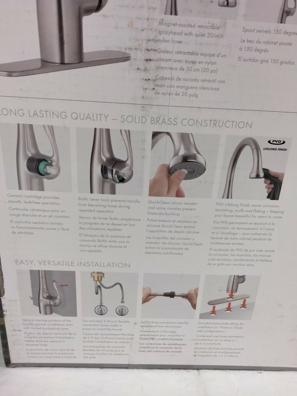 Hansgrohe 04066000 Allegro Series HighArc Kitchen Faucet Pull-Down Spray Chrome