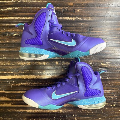 Nike LeBron 9 Summit Lake Hornets Size 10 469764-500 OG  display picture 1