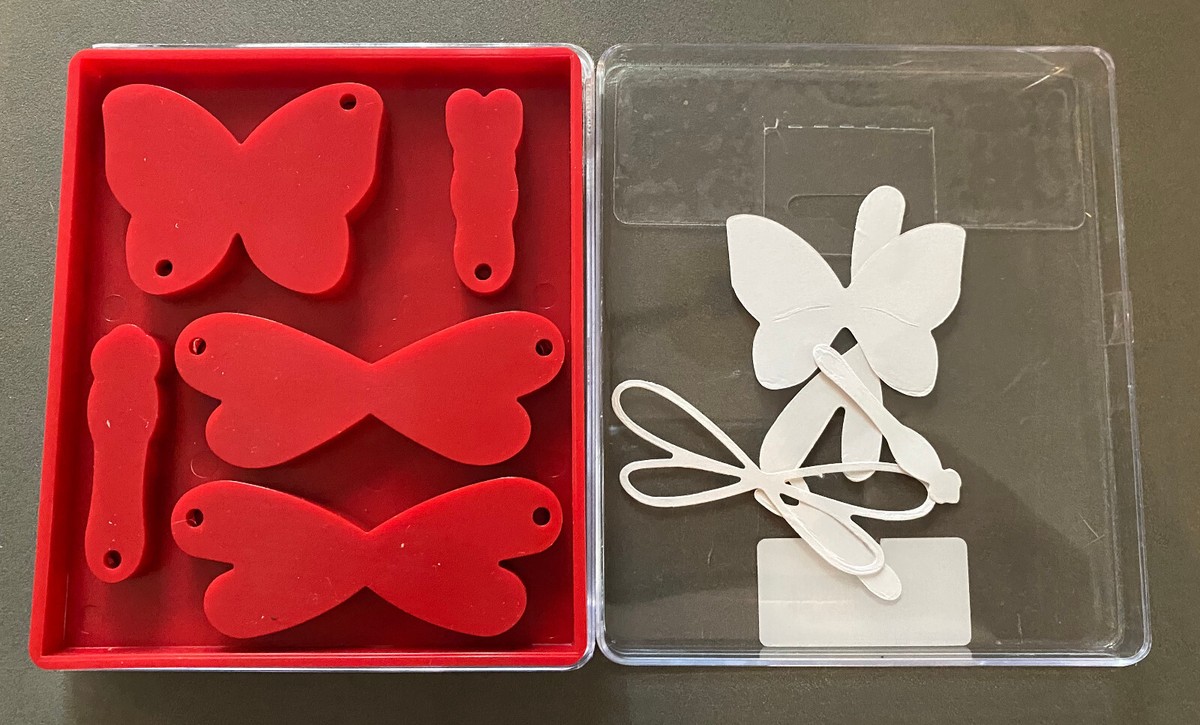 SIZZIX Large Red Die 38-1182 - Butterfly & Dragonfly | eBay