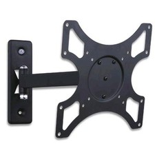 Techly Supporto a muro per TV LED LCD 19 - 37'' inclinabile 2 snodi nero