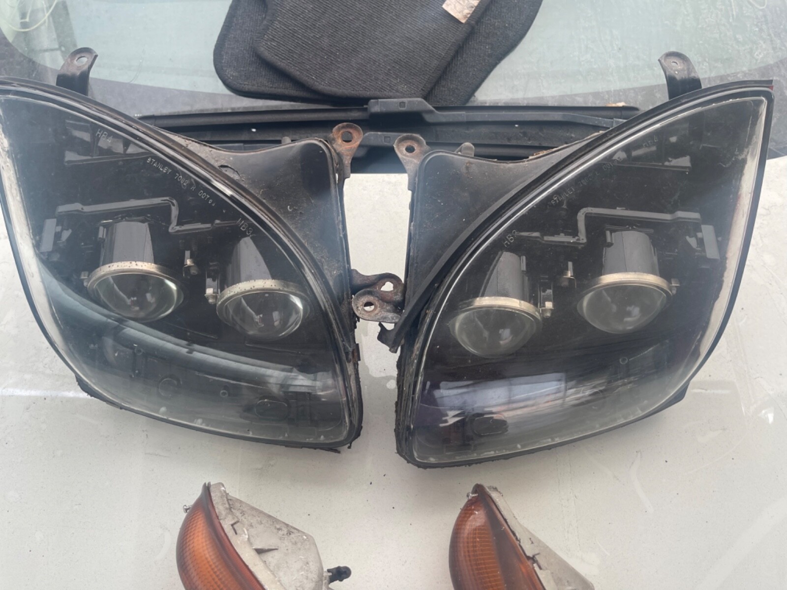 1994 3000gt robomoded glass headlights eBay
