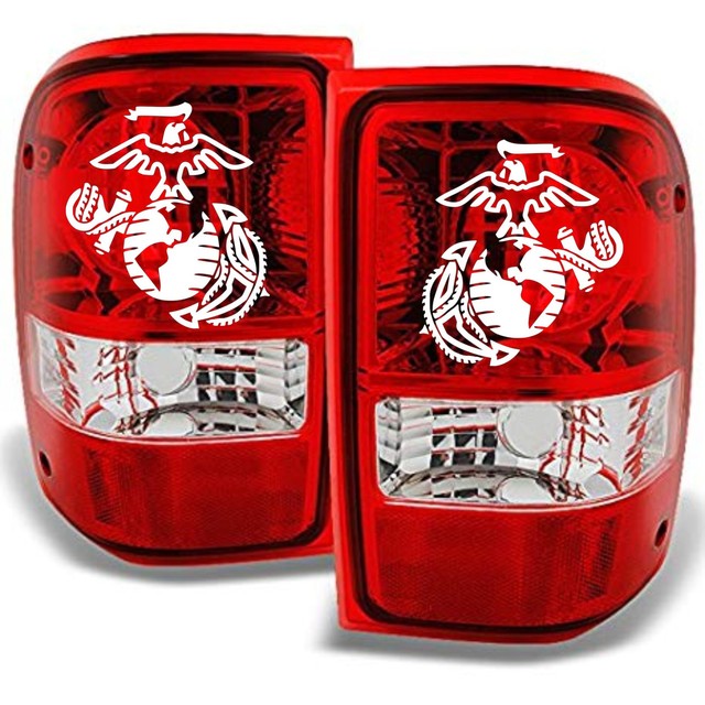 Marine Corps EGA USMC Tail Light Vehicle Car Truck Decal Sticker