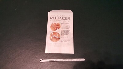 ring sizer plastic band ring sizing gauge world famous multisizer GemOro