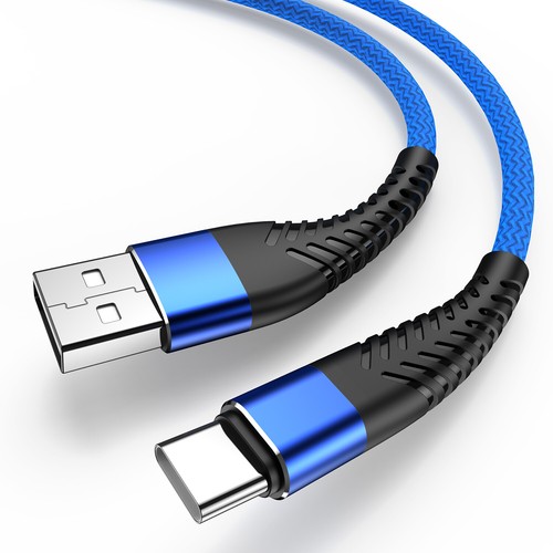 6 ft 10 ft USB Type C Data Cable Fast Charging Cord for Samsung S24 S23 S22 S21 - Picture 13 of 15