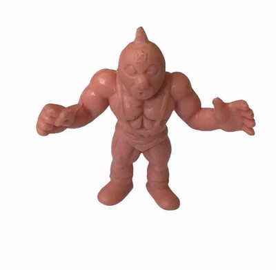 Vtg Muscle Men Wrestling Figure 122 Kinnikuman Flesh Color Mini Toy 80s pink