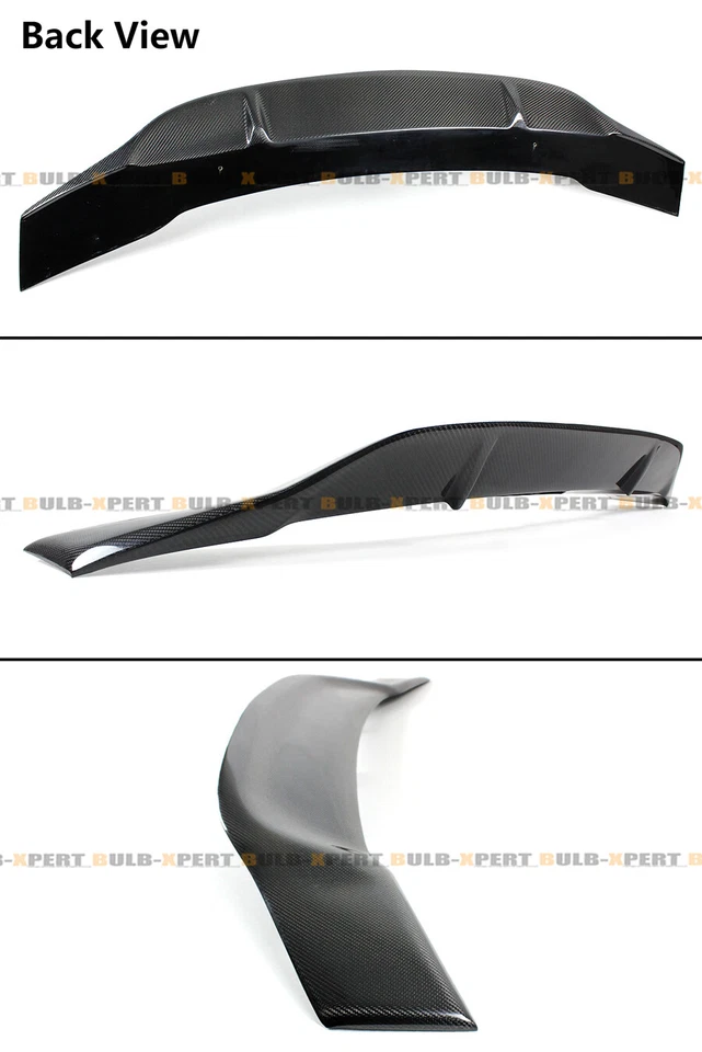 FOR 12-17 MERCEDES W218 CLS63 CLS500 CLS550 RT STYLE CARBON FIBER TRUNK SPOILER - Image 3 of 4