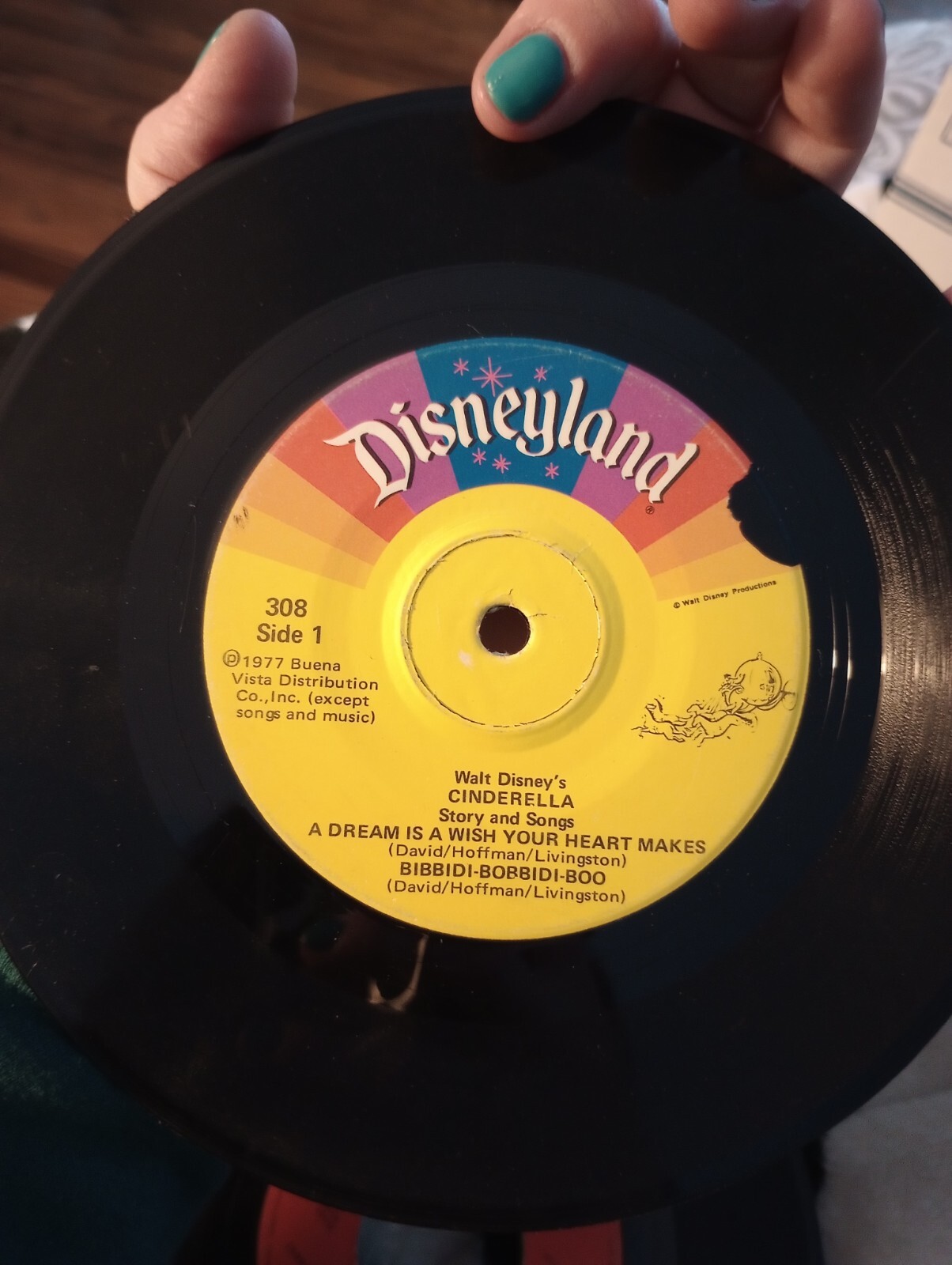 disney vinyl records lot-image