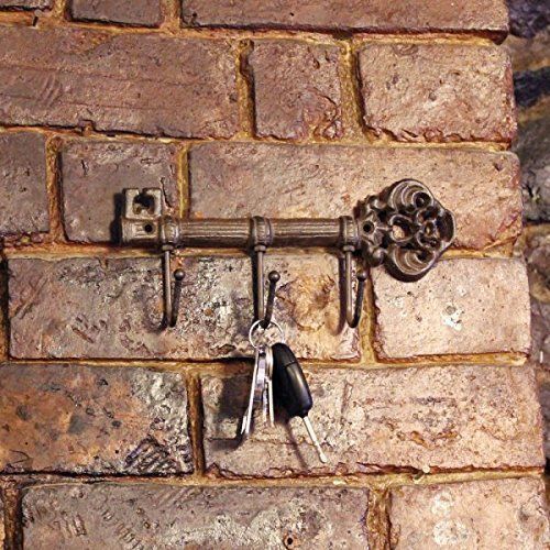 Cast Iron Vintage Style Key Hook Wall Hanging Rustic Decor Antique Rack Holder For Sale Ebay