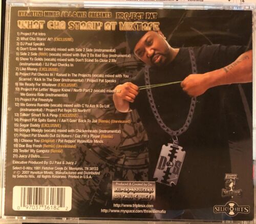 PROJECT PAT - What Cha Starin' At? (2007, Factory Sealed CD) Original Pressing! - Imagen 2 de 3