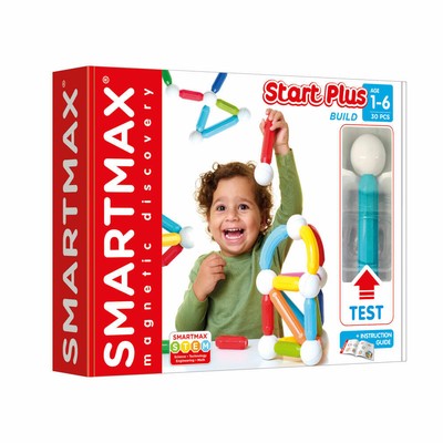 SmartMax Start Plus 30-tlg. Konstruktionsspielzeug Magnet Spielzeug Bausteine