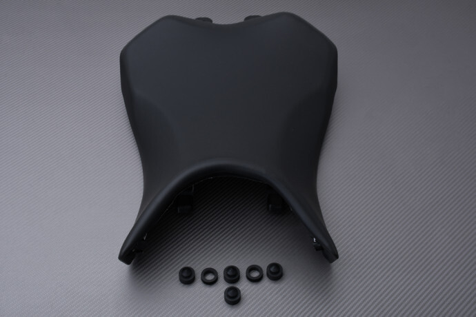 Selle avant type origine noire en cuir synthétique pour moto Kawasaki Z1000 de 2010 à 2013