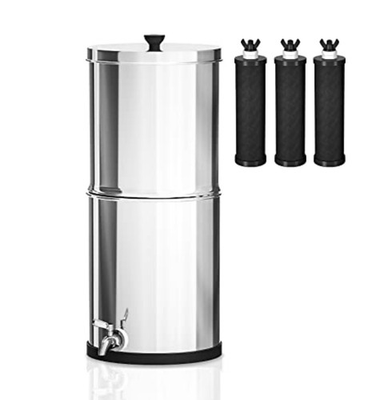 #ad Gravity Fed Water Filtration System 2.9 Gallons for home or outdoors Joypur $79.99