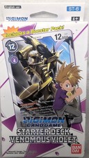 DIGIMON ~ VENOMOUS VIOLET STARTER DECK ~ GAME BRAND NEW