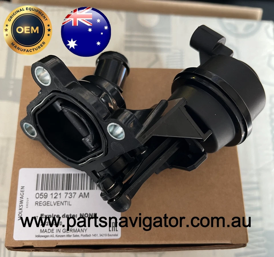 COOLANT REGULATING VALVE AUDI A4 A5 S5 A6 S6 A7 A8 3.0 V6 TDI 059121737AM - Image 2 of 3