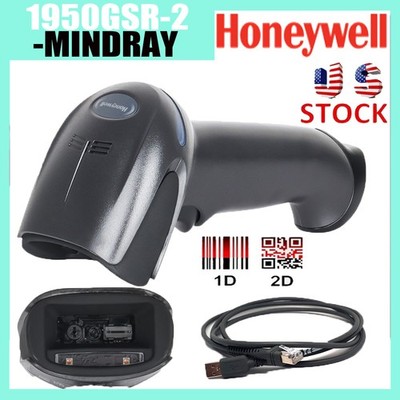 Honeywell Original Xenon 1950GSR-2-MINDRAY 2D Handheld Barcode Scanner+USB Cable