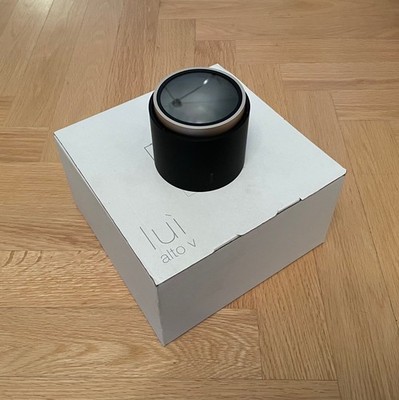 Occhio lui alto v VOLT LED Deckenleuchte 18W schwarz matt