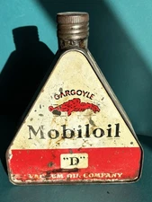 Rare MobilOil Gargoyle Vacuum Oil Company Oil Can
