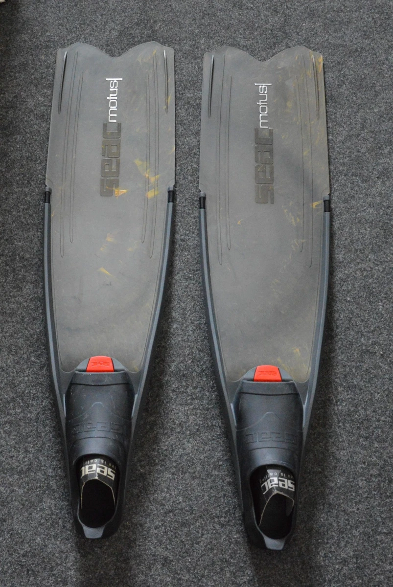 Seac Motus Freediving Fins Flossen 39-40 Spearfishing Camo UK 5.5-6.5 NEU NEW