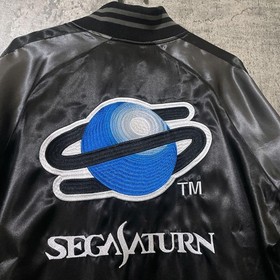*New* L size Sega Saturn Sukajan embroidery SEGA 30th anniversary