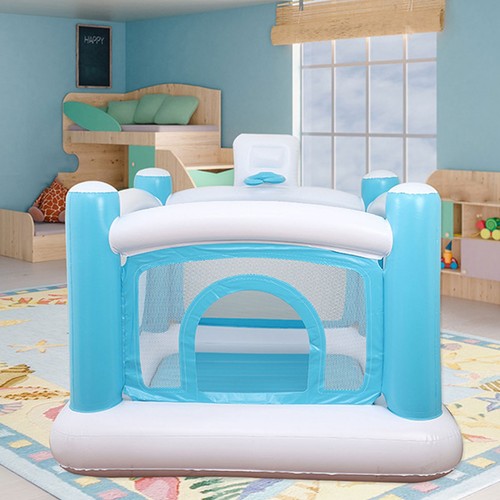 Bounce House Thickened PVC Inflatable Bouncy Castle With Detachable Mat For ZZ - Picture 1 of 12
