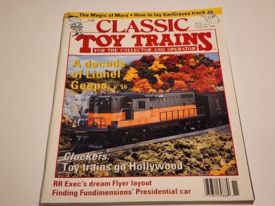 Classic Toy Trains Magazine November 1996 A Decade Of Lionel Geeps