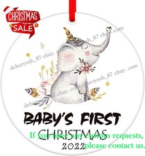 Baby 1st Christmas Ornament,Baby First Christmas Keepsake Gift for New Parent...