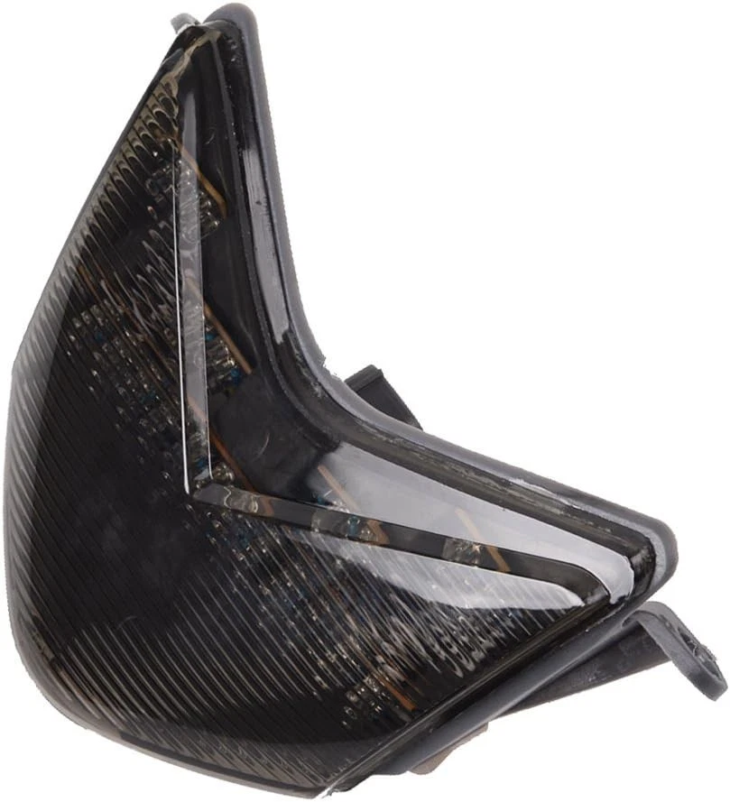 Luz trasera LED roja/ámbar señal de giro de conducción para Ninja 05-06 ZX-6R ZX636 Foto 2 de 4