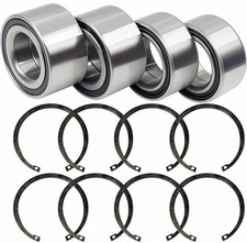 Front and Rear Wheel Bearings Compatible with 2010-2014 Ranger RZR 800/RZR S 8