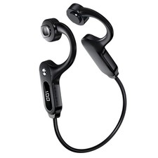 Easy Pairing Bluetooth Headphones Commute LED Digital Screen Bone Conduction