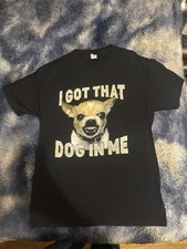 I Got That Dog In Me Funny Dog Chihuahua Meme Humor Quote Vintage Men's T-Shirt