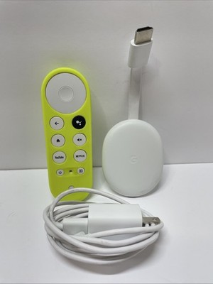 Google Chromecast with Google TV - Streaming device - 4K GZRNL | eBay