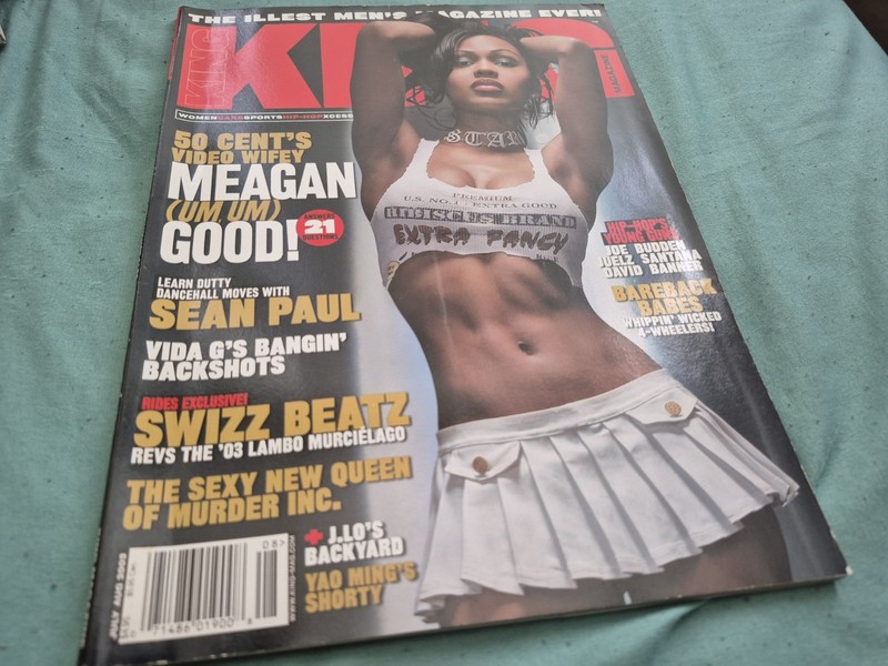 KING magazine Meagan Good Sean Paul Swizz Beatz Jennifer Lopez Ashanti Yao Ming 