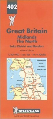 Michelin Karten, Bl.502 : Northern England, Midland... | Buch | Zustand sehr gut