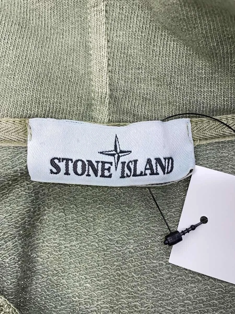 Felpa con cappuccio STONE ISLAND M verde usata