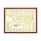 Old Map of Nicollet County, MN 1885 - Vintage Minnesota Art