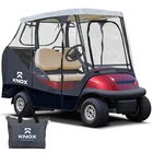 KNOX Golf Cart Covers 2 Passenger 55", 600D Universal Winter Golf Cart Enclosure