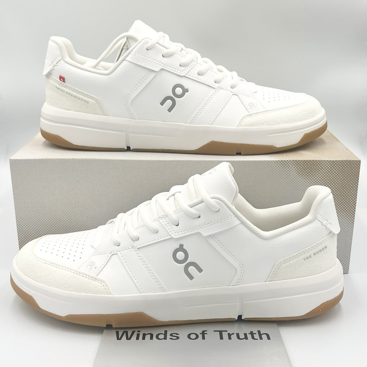 On The Roger Clubhouse White Ivory 3MF10540924 Men's Size US